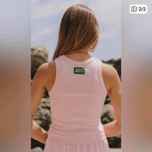 Daily Drills Light Pink Tank Top